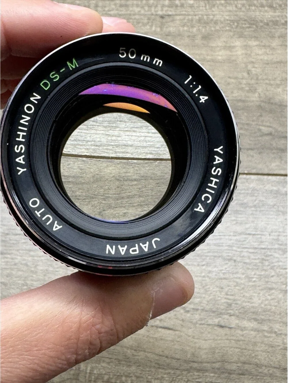 Yashica Auto Yashinon DS-M 50mm f1.4 M42 Mount Lens